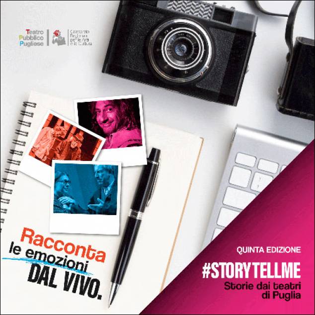 STORYTELLME – Quinta edizione: Storie dai Teatri di Puglia