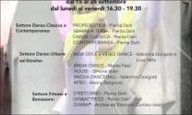 Danza Tersicore - Iscizioni AA. 2014/2015