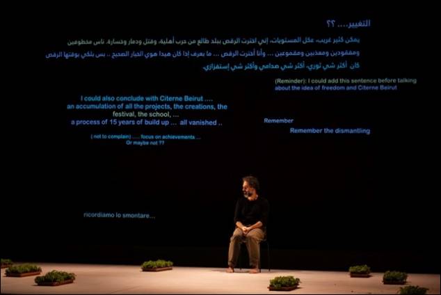 La recensione di Monica Ratti per lo spettacolo di Omar Rajeh 