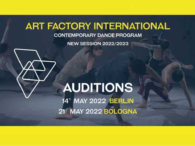Audizioni A.F.I. 2022/2023 - Art Factory International Professional Program for dancers