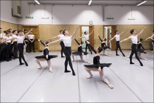 Lezione dimostrativa della Scuola di Danza del Teatro dell'Opera di Roma 