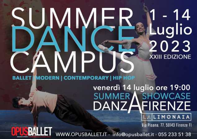 Summer Dance Campus 1-14 luglio 2023